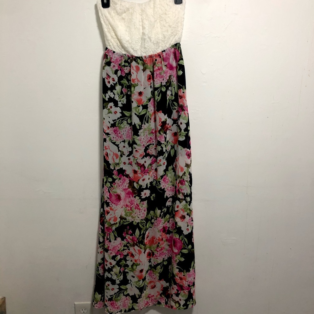 Love Chesley strapless maxi dress